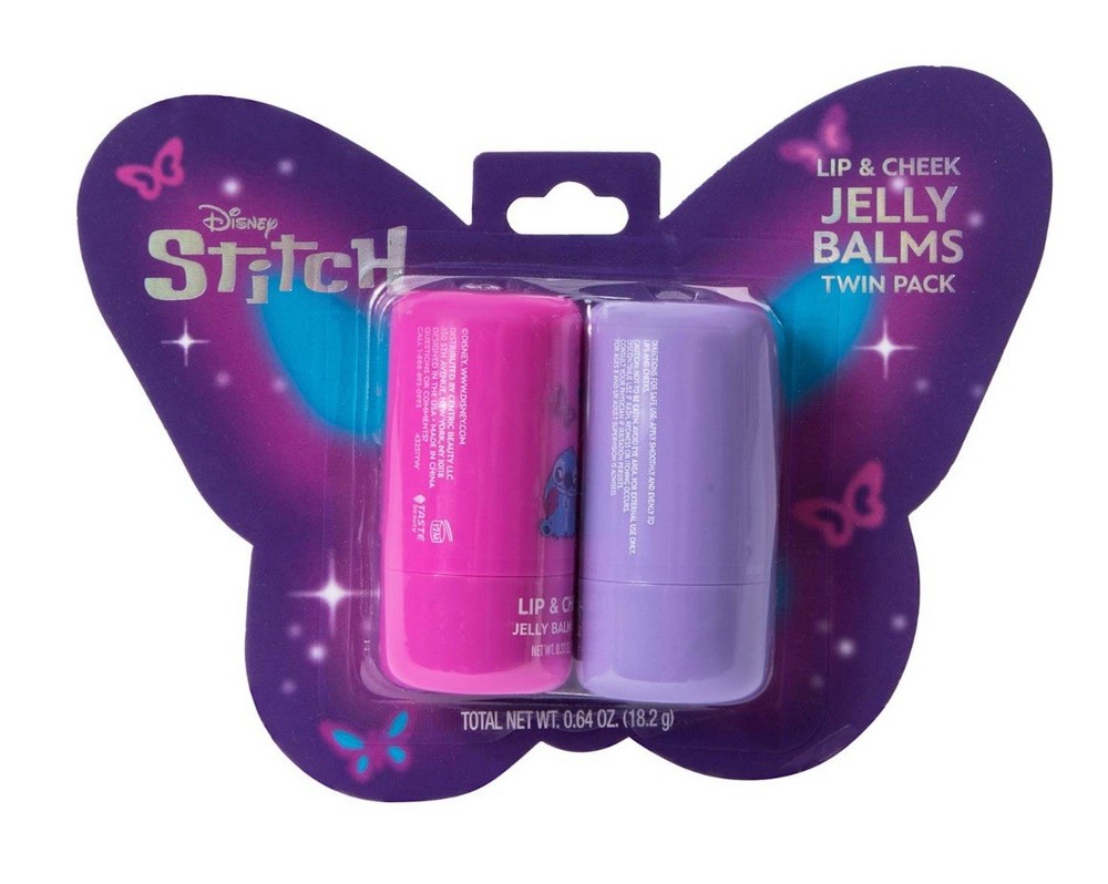 Stitch Lip & Cheek Jelly Balm Twin Pack for Hydrated Glow