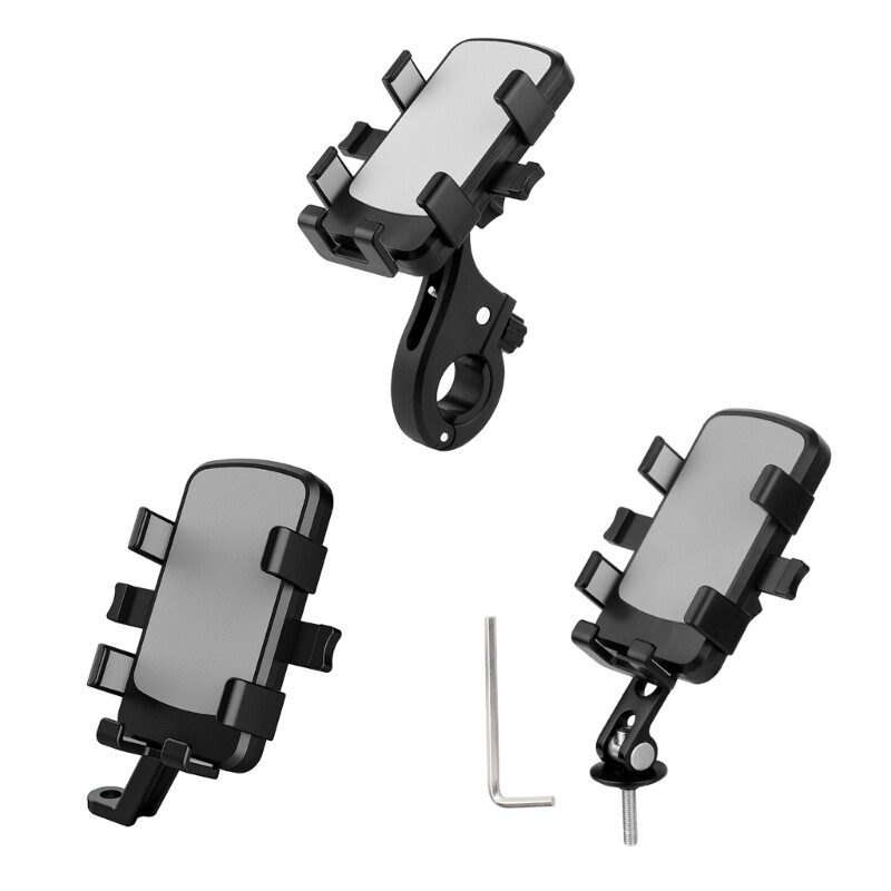 Clip Adjustable Bike Phone Holder Bracket, Motorcycle Phone Mount