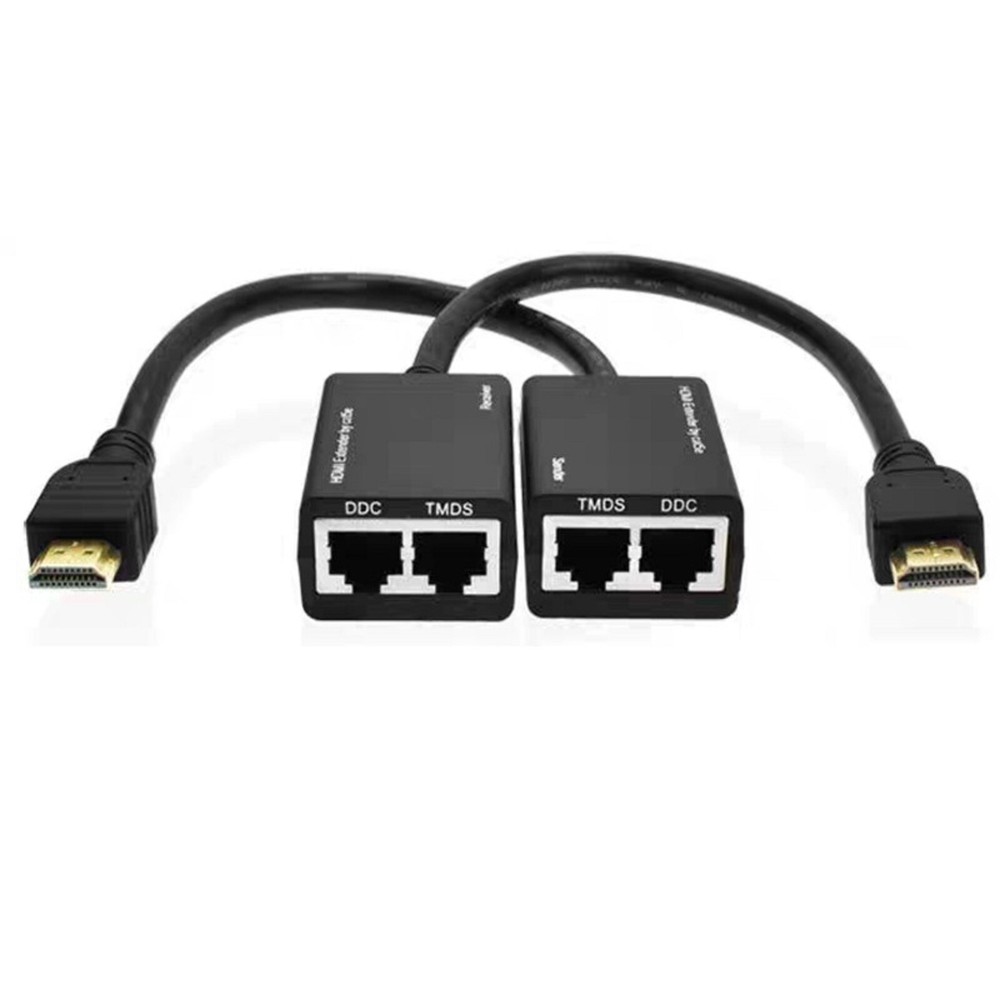 HDMI to Cat5e/Cat6 Converter Extender for 1080P HD Video Signals