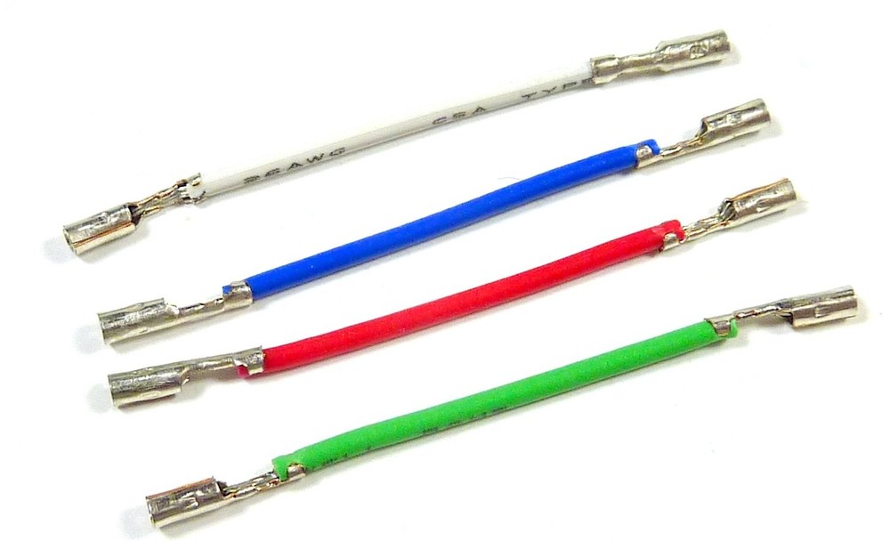 Pfanstiehl Turntable Headshell Cartridge Wires for Stereo Phonograph