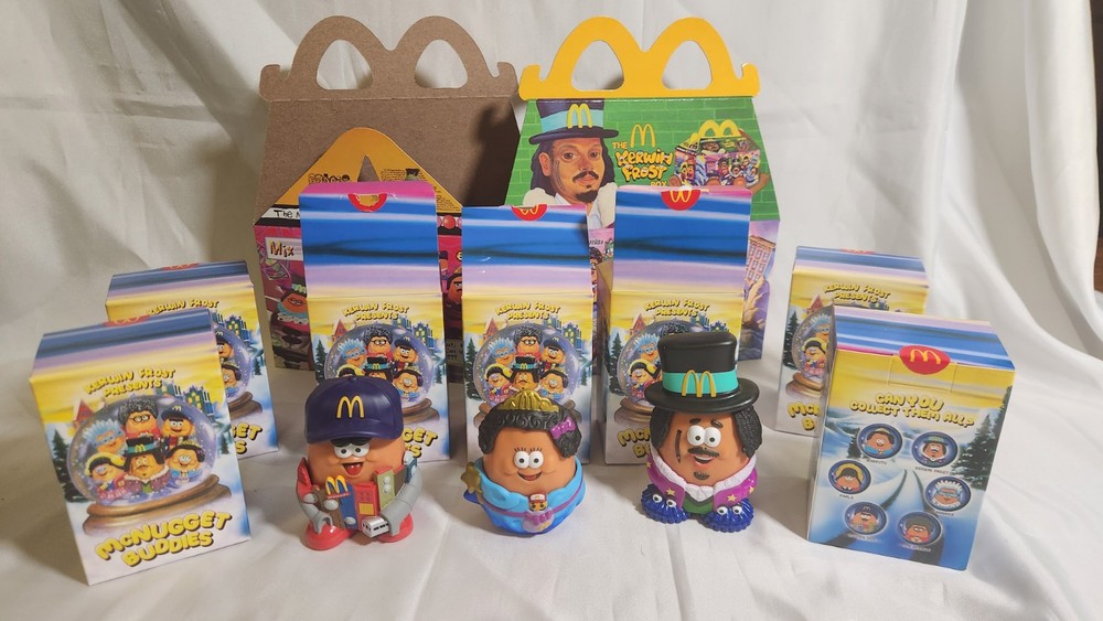 2023 McDONALD'S Kerwin Frost McNugget Buddies 4 SEALED Lot Loose Plus Box