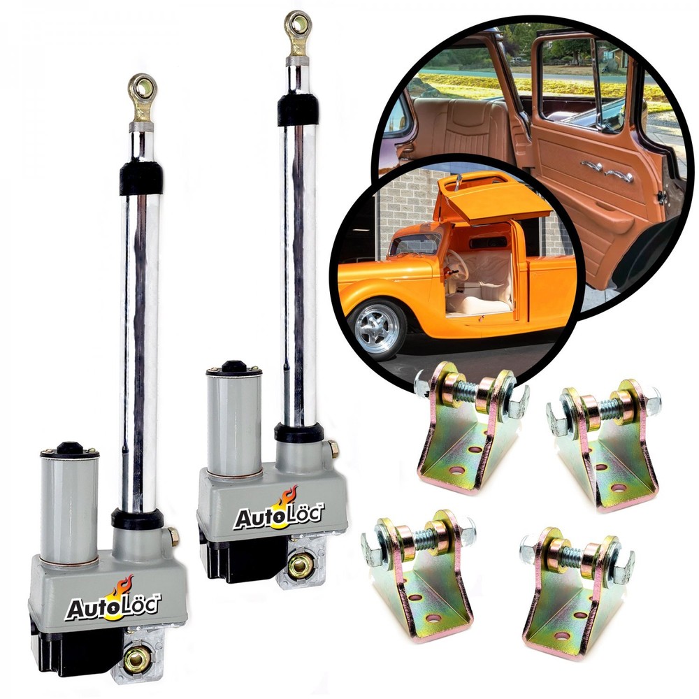 2-Door Motor Upgrade Kit for Car & Truck with Vertical Lambo Hinges-image