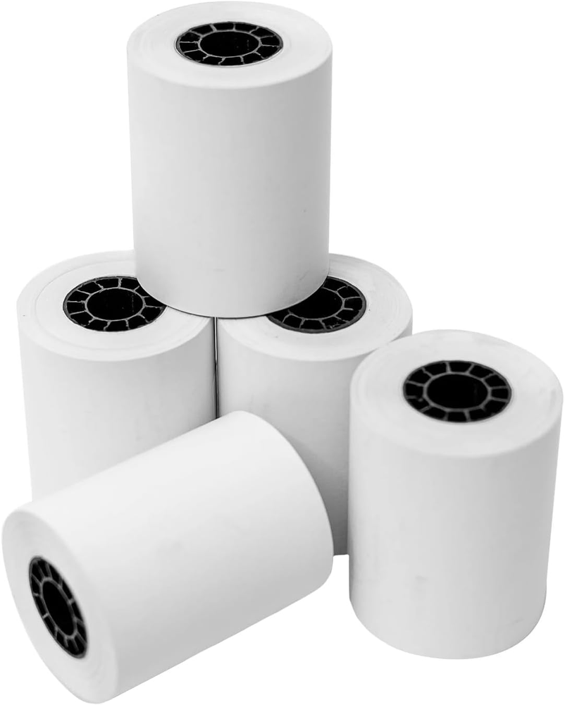 BPA-Free Credit Card Receipt Paper - 2 1/4 X 50 - Crisp Clarity for Any Printer-image