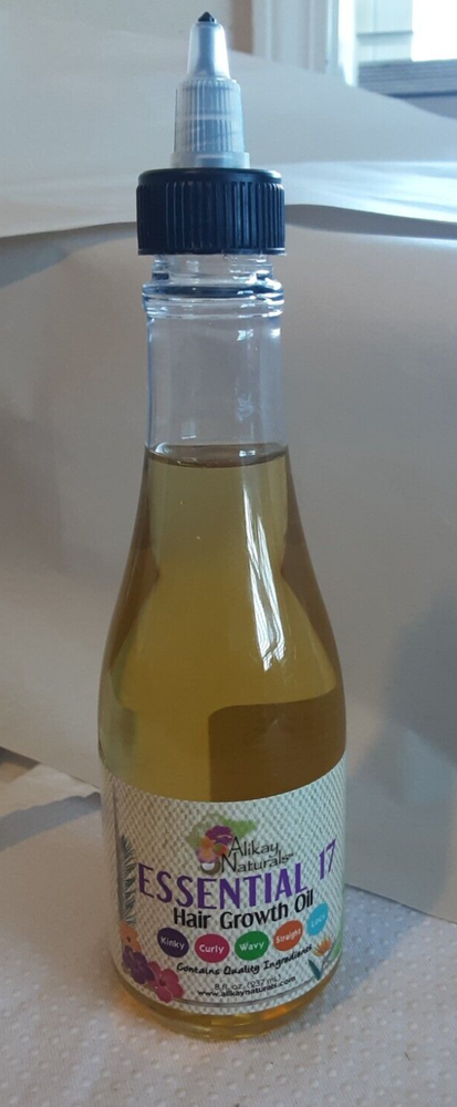 Alikay Naturals Essential 17 Hair Growth Oil (8 oz)-image