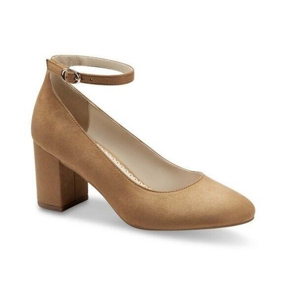 Charter Club Francina Dress Pumps, heels Women's Shoes, 8.5 M camel