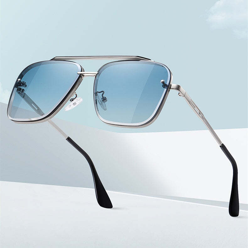 Colorful Dual Color Polarized Gradient Sunglasses