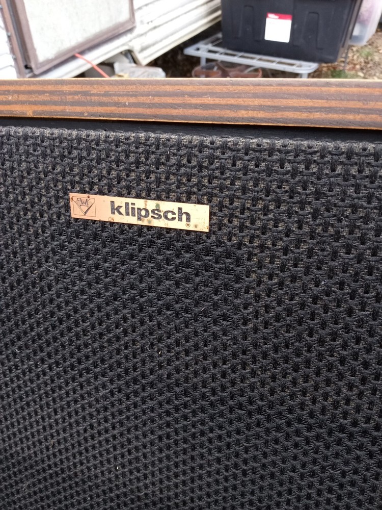 A Pair Of Klipsch Cornwall IV Floorstanding Speaker - Natural Cherry