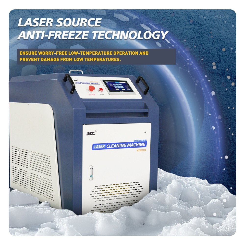 3000W Handheld&Automated Widescanning  Remote Control Laser Cleaning Machine-image