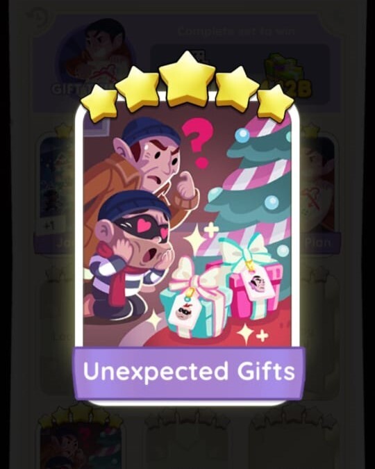 Unexpected Gifts MONOPOLY 5 Stars ⭐️⭐️⭐️⭐⭐ Sticker | FAST DELIVERY
