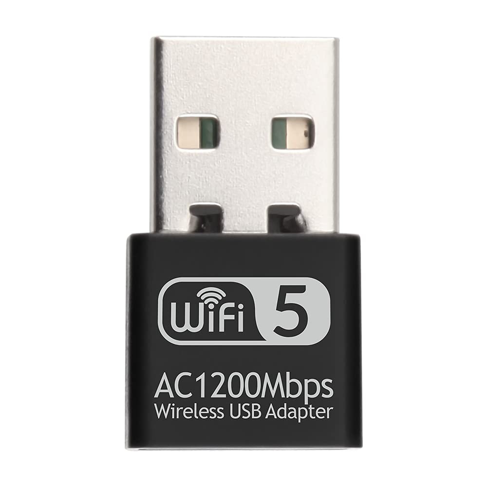 High-Speed 1300Mbps USB WiFi Adapter for Desktop PC