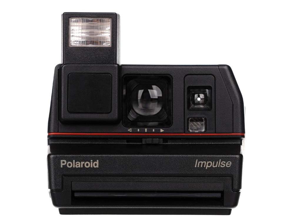 Vintage Polaroid Impulse 600 Instant Camera with 600 Type Film for Portraits