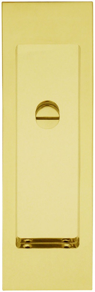 INOX FH2704 FH27 Series Privacy Pocket Door Lock - Brass