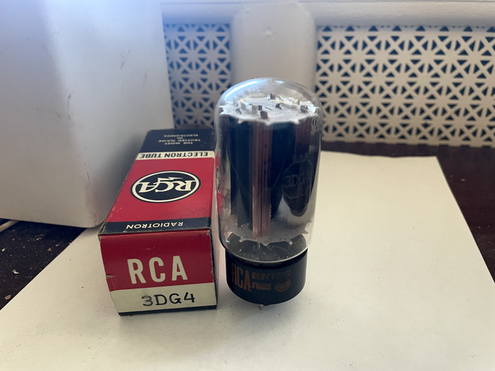 NOS RCA 3DG4 Unused Vintage Rectifier Tube