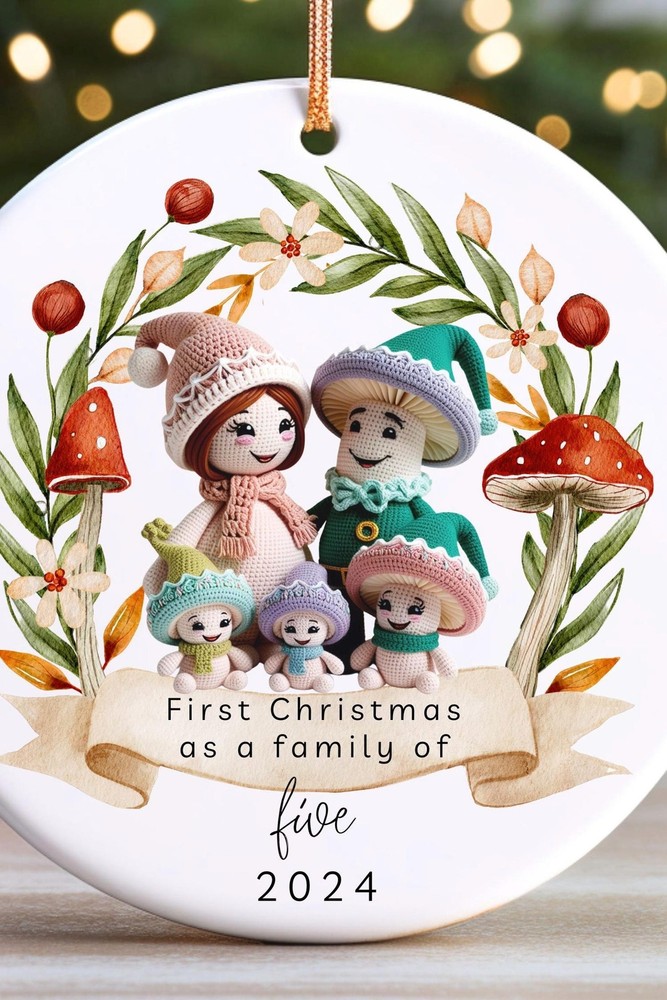 2024 Personalized Family Christmas Ornament – Custom Holiday Keepsake-image
