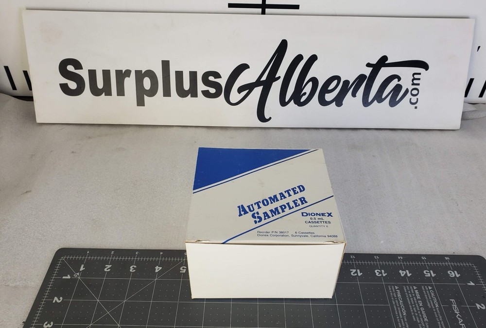 Dionex Automated Sampler .5ml Black Cassettes x 6 Units-image