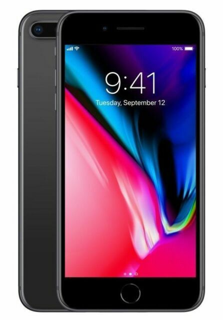 Apple iPhone 8 Plus - 128 GB - Space Gray (AT&T)