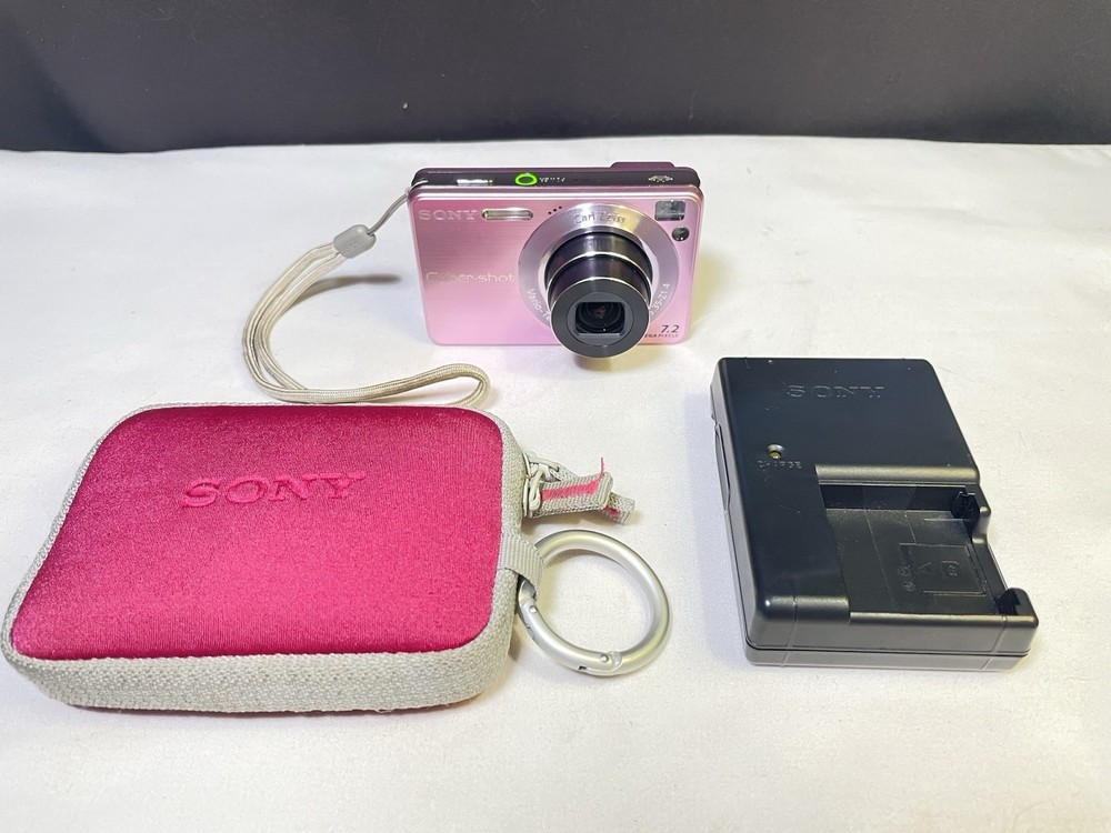 SONY Cyber-shot DSC-W120 7.2MP 4x Zoom Pink Digital Camera
