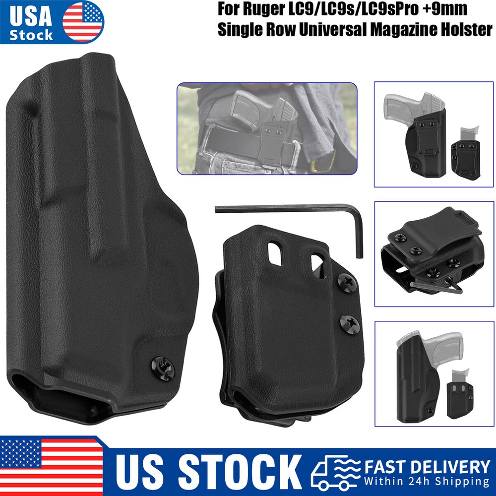 Concealed IWB Holster for Ruger LC9 LC9s LC9s Pro with 9mm .357 Sig .40 Mag Carrier