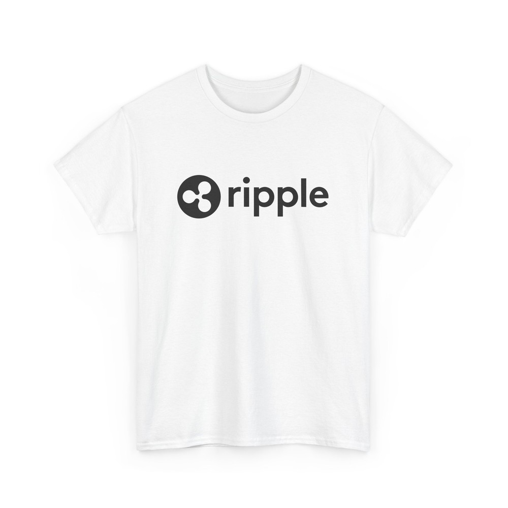 Ripple XRP Crypto Enthusiast Heavy Cotton T-Shirt-image