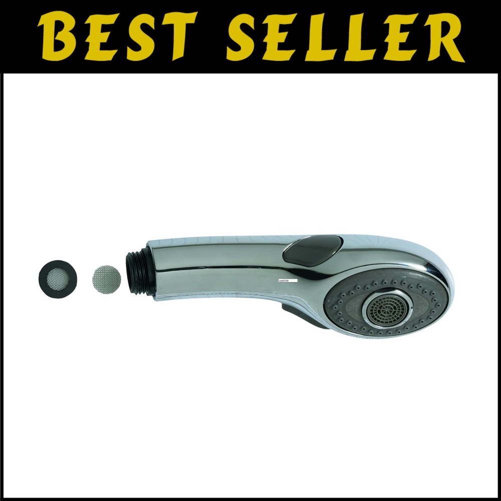 Polished Chrome Pullout Spray Kitchen Faucet with Easy Installation