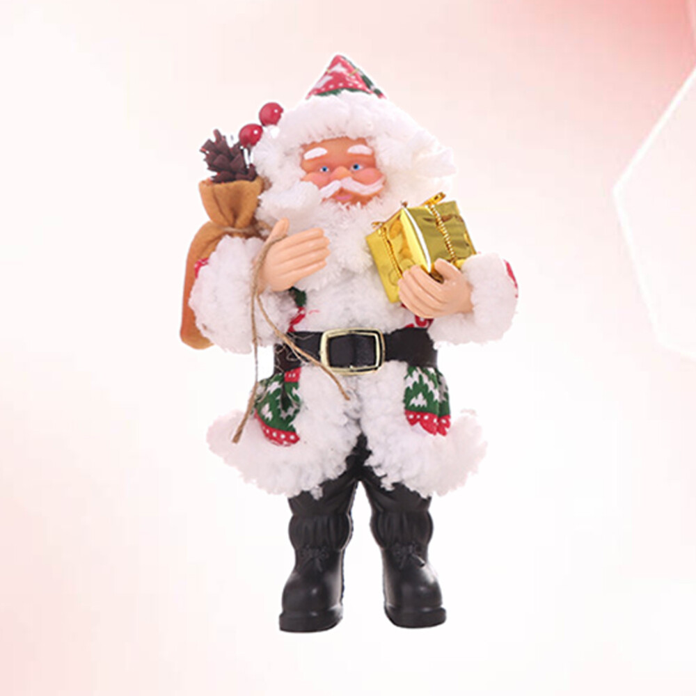 20 X12cm Christmas Present Decorations Santa Claus Figurine Festive