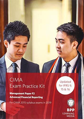 CIMA F2 Advanced Financial Reporting (Paperback)