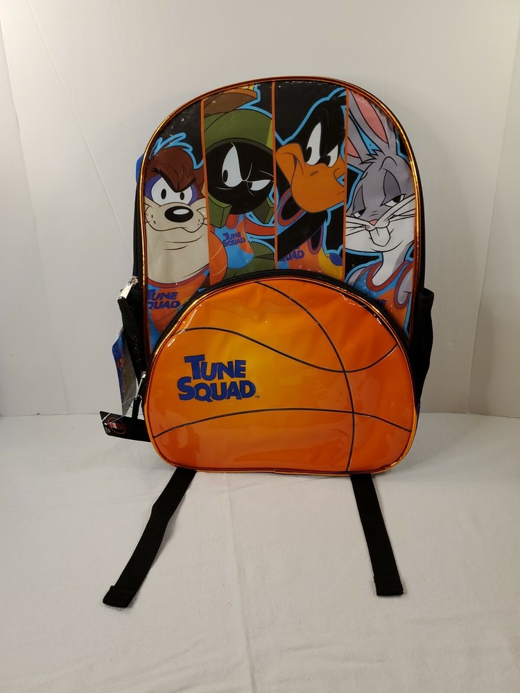 Space Jam 17” Looney Tunes Backpack Tune Squad 2021 Book Bag