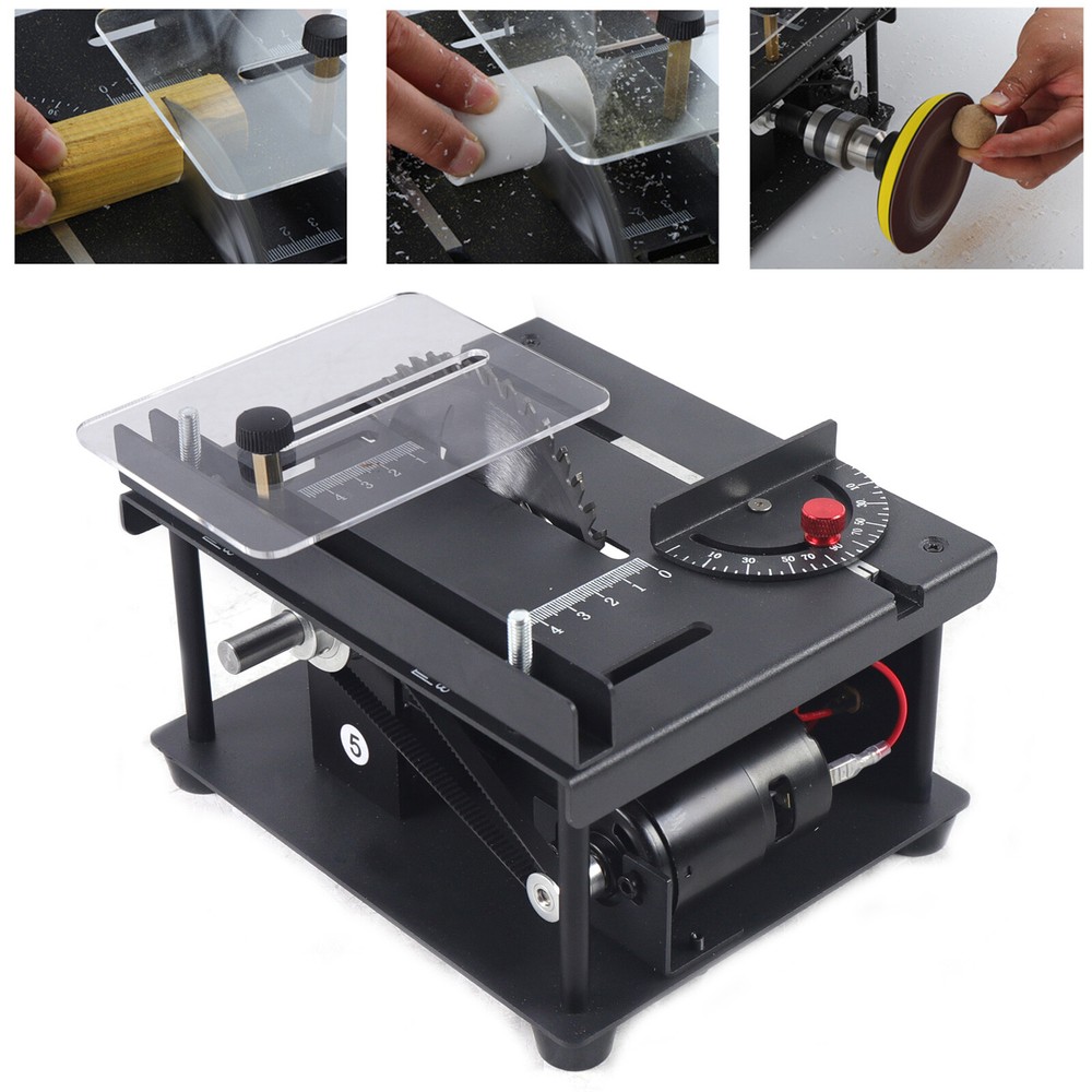Compact Heavy Duty Portable Table Saw 1000-3000r/min for Workshop