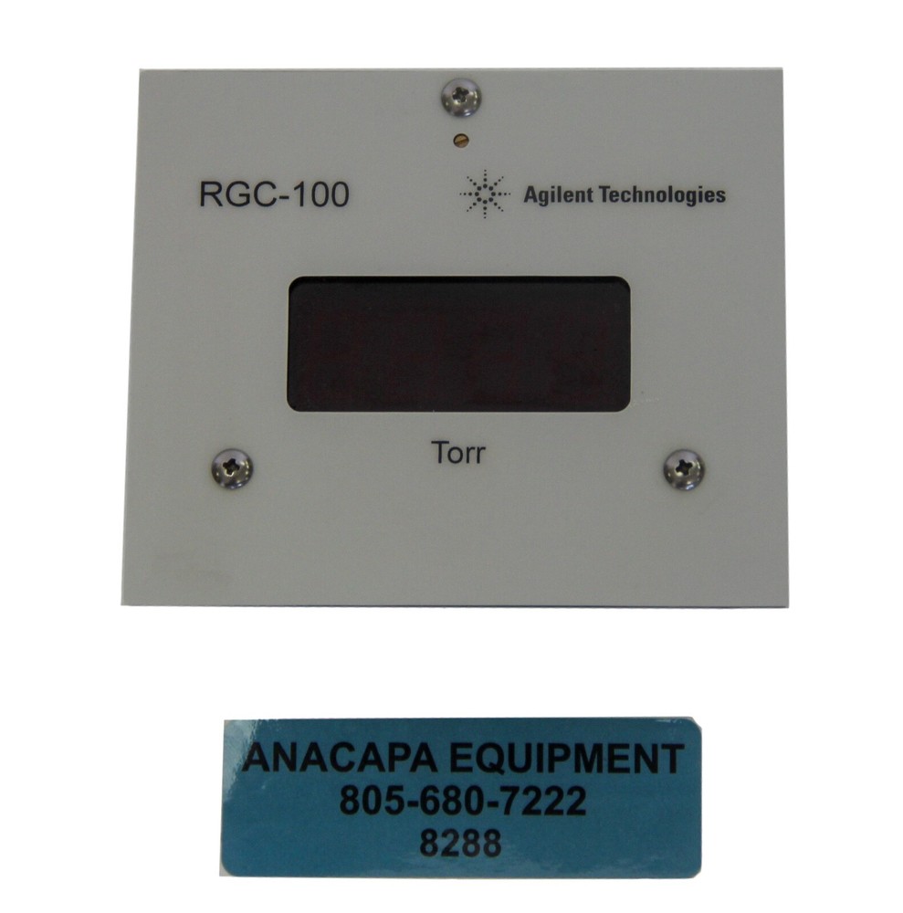 Agilent Technologies RGC-100 Digital Vacuum Gauge Controller (8288)W