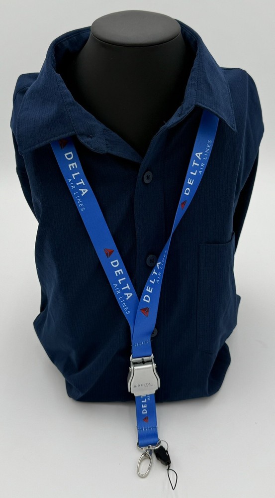 Delta Airlines Seat Belt Lanyard Boeing Airbus CRJ HIGH QUALITY