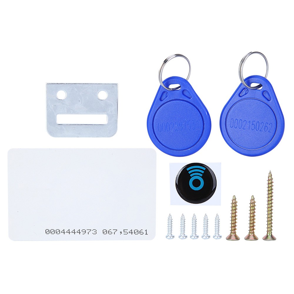 Smart Wardrobe Lock with 125KHz Electronic Card Key No Drill Installation