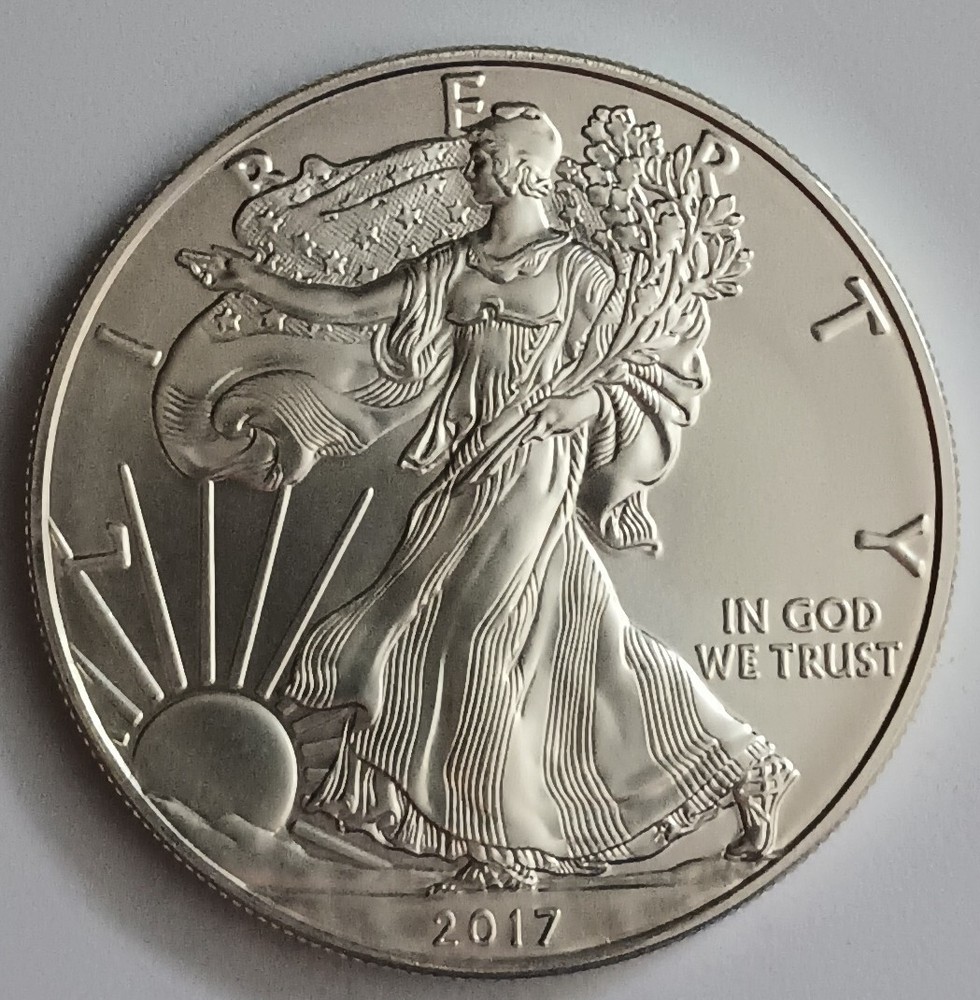 2017 American Eagle 1oz Fine Silver United States Dollar Coin, Buy Now!-image