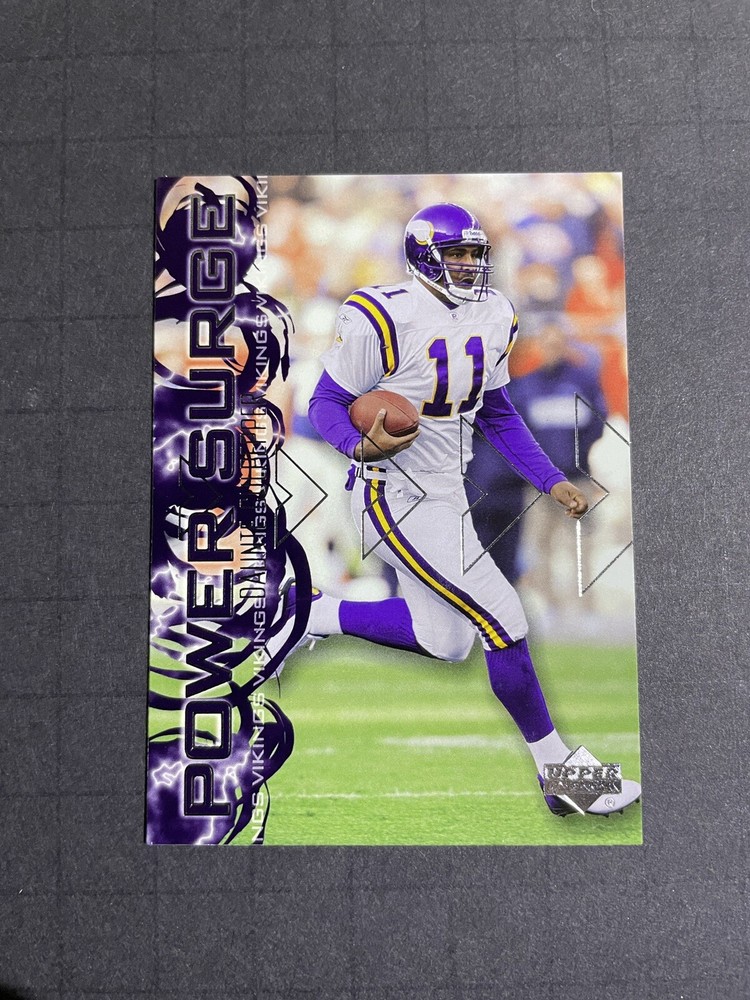 2003 Upper Deck Daunte Culpepper Power Surge Insert #PS11 - Minnesota Vikings
