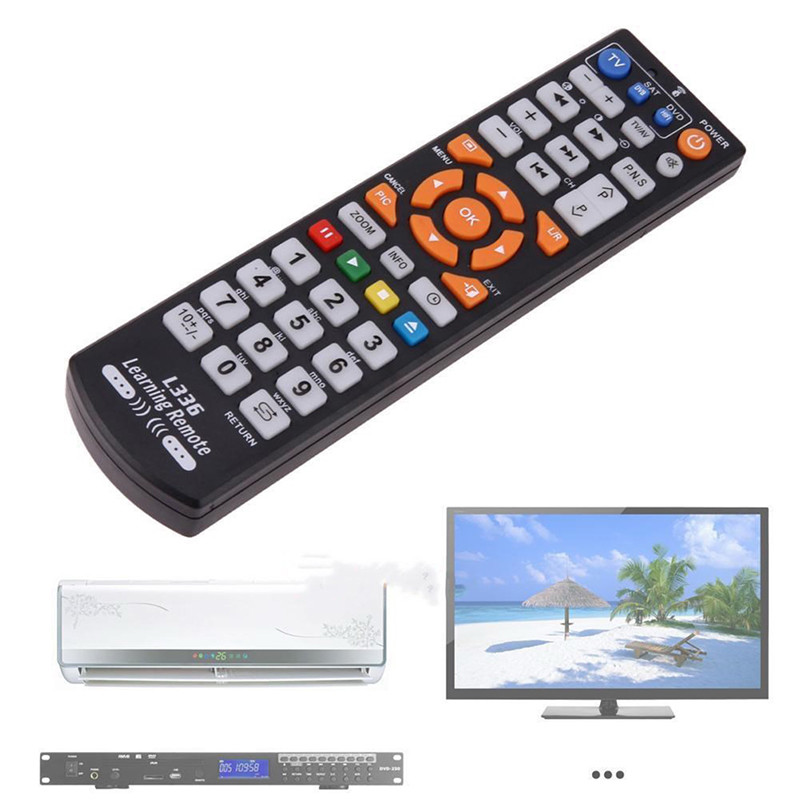 Universal Smart Remote with Learning Function for TV, Cable & DVD
