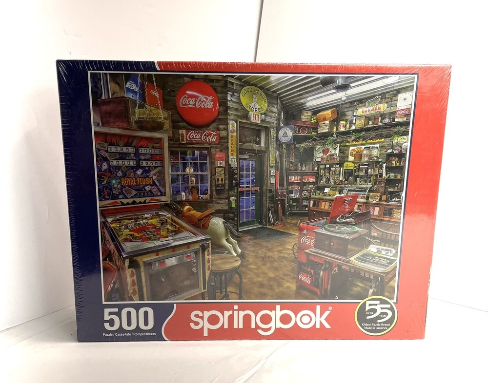Springbok GOOD NABOR STORE 500 Piece Jigsaw Puzzle ~ Factory Sealed