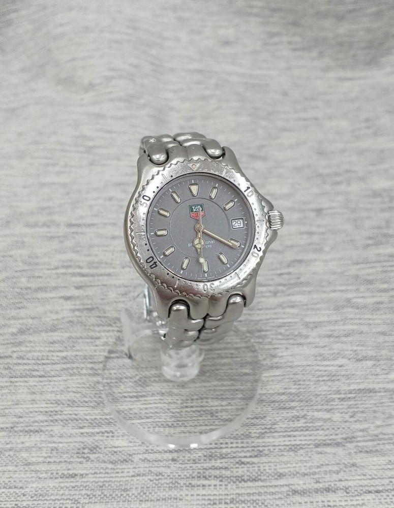 TAG Heuer WG1213-K0 Mens Silver Quartz Vintage Swiss Watch