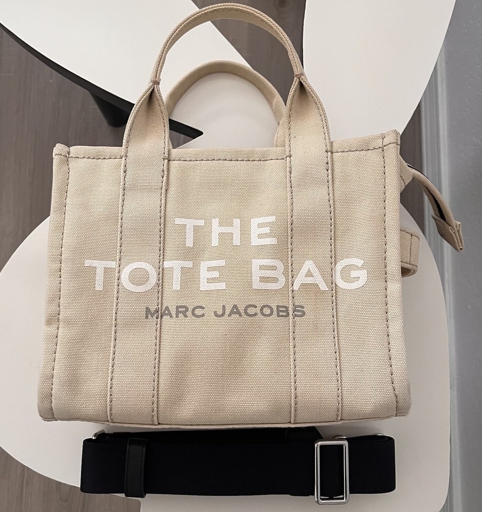 Marc Jacobs The Canvas Small Tote Bag Shoulder Bag Adjustable Strap