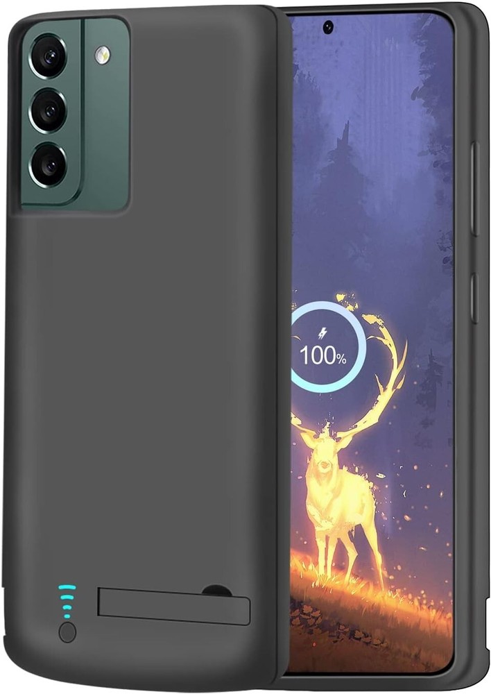 RUNSY Samsung Galaxy S22 Battery Case - 4800mAh Rechargeable Charger, 100% Extra