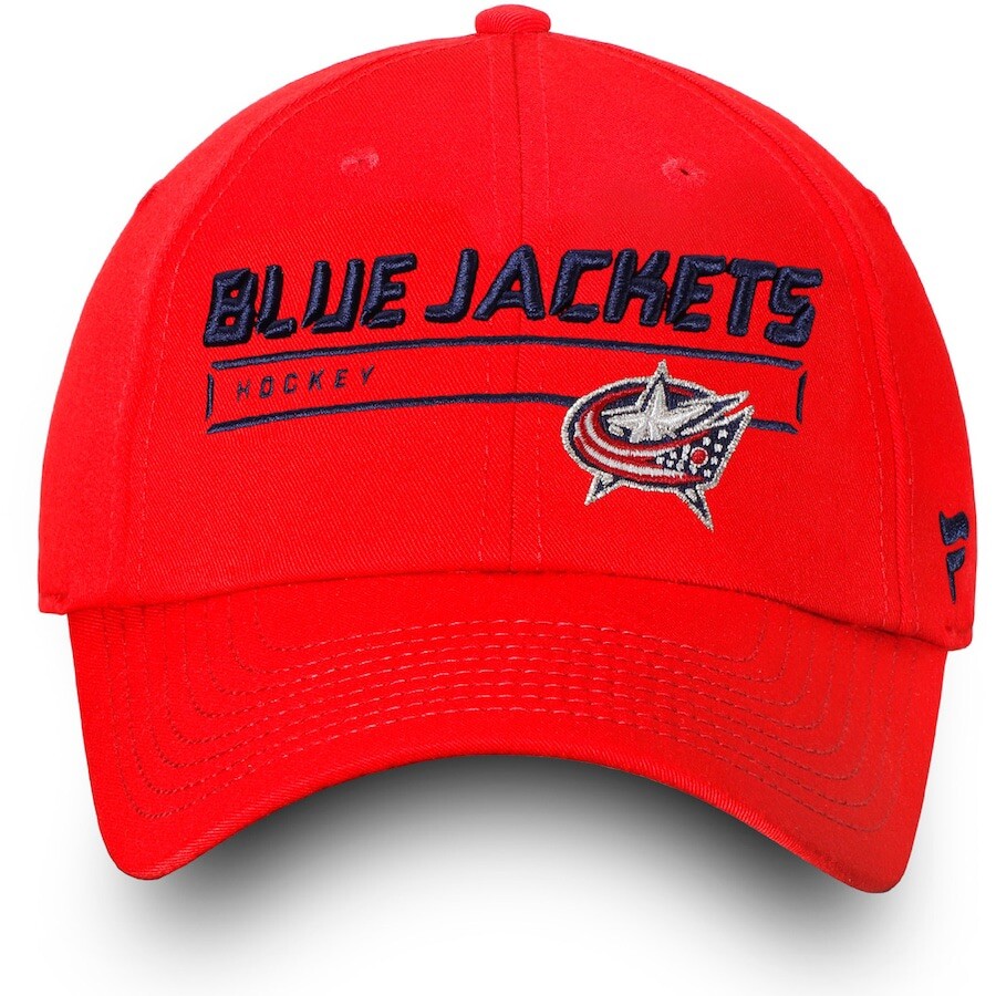 Columbus Blue Jackets Fanatics Branded Authentic Pro Rinkside Adjustable Hat NEW