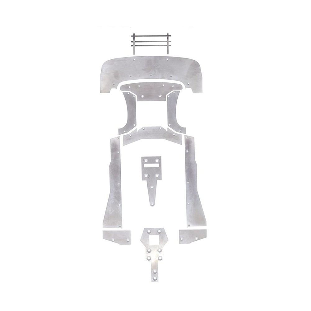 ARRMA 1/7 Cross-Border Firebird F1 Modified Parts Aluminum Alloy Armor Full S...-image