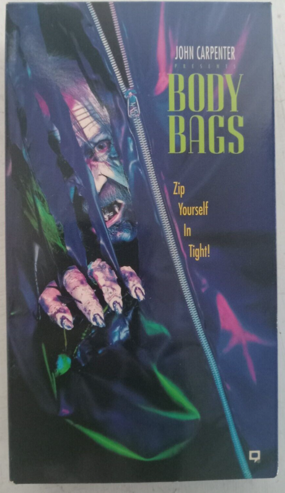 John Carpenter & Tobe Hooper - Body Bags VHS  tape 1993 - Republic Pictures