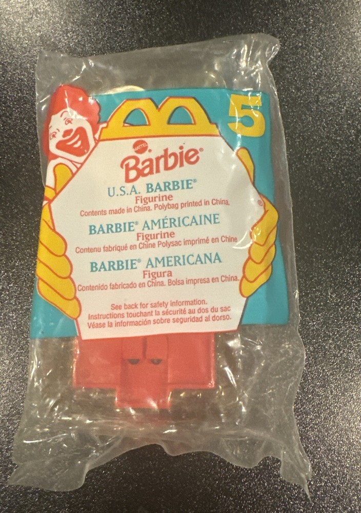1995 McDonald's Happy Meal Barbie #5 USA Sealed in Original Packaging