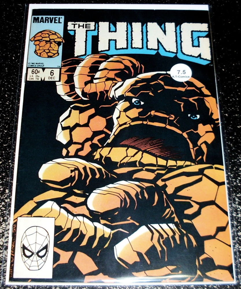 Thing 6 (7.5) 1st Print 1983 Marvel Comics (John Byrne) Flat Rate Shipping