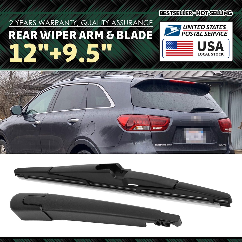 High-Performance Bracketless Wiper Blades & Arm for Kia Sorento 2016-2020 OEM Fit
