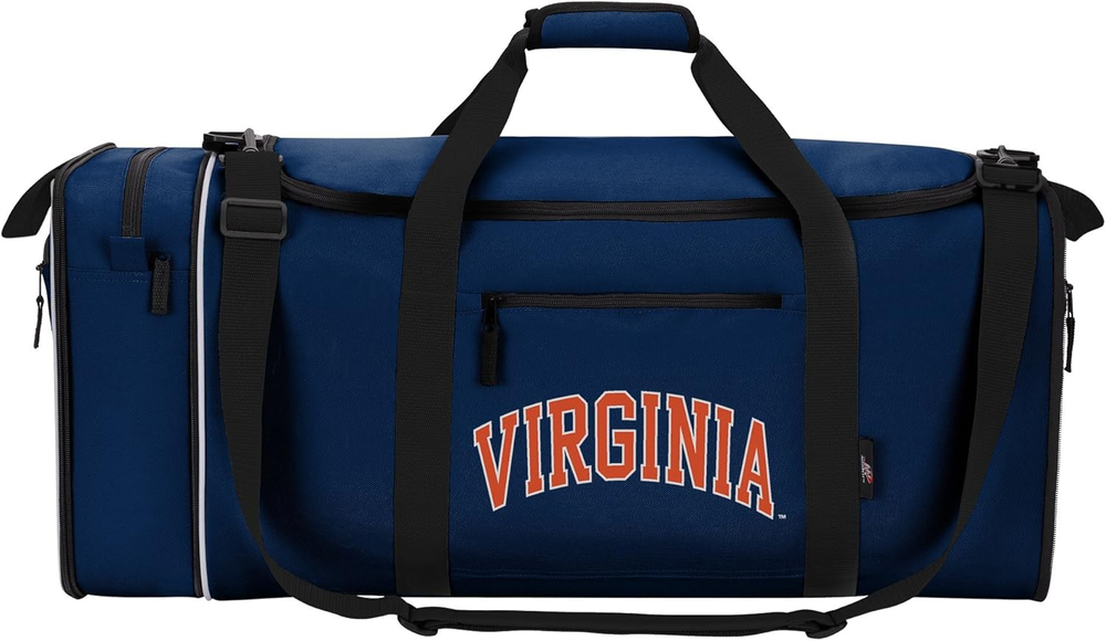 Virginia Cavaliers 28-Inch Steal Duffel Bag for NCAA Fans  