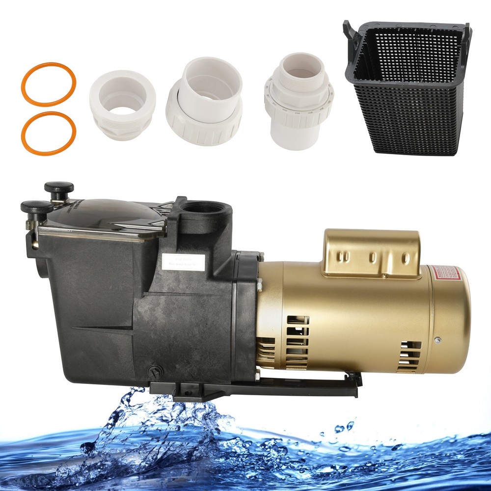 1 HP W3SP2607X10 Super Pump Single Speed Pool Pump 115/230V L3