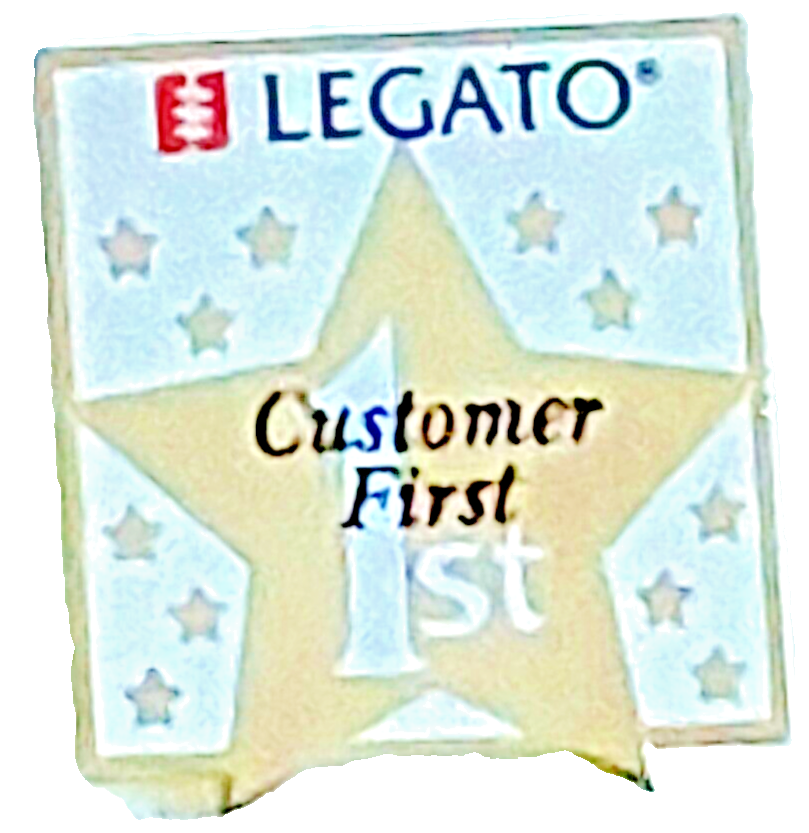 LEGATO Customer First Lapel Pin-image