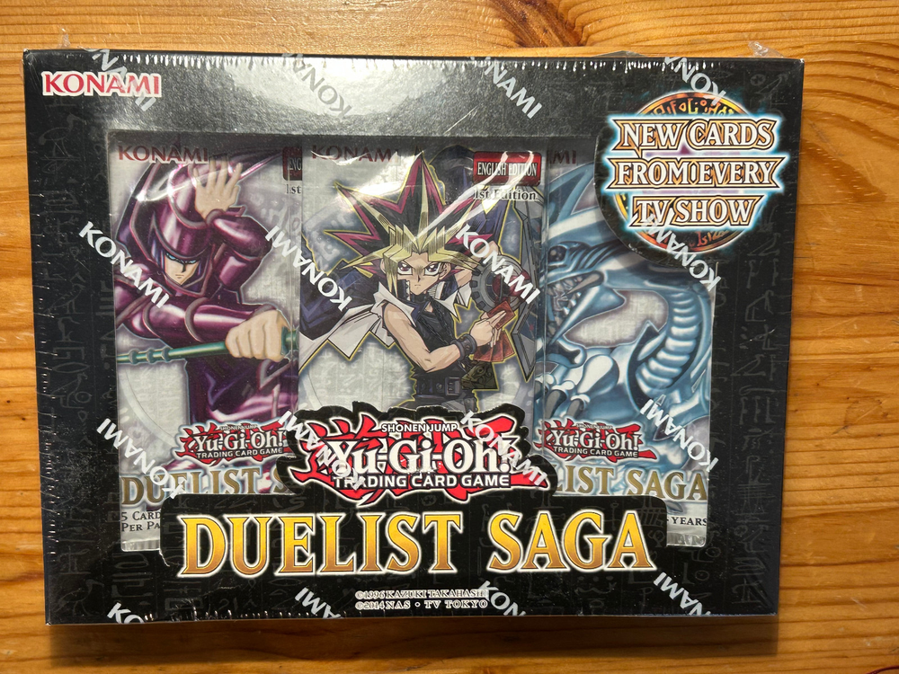 YuGiOh Duelist Saga Sealed box 1st Edition
