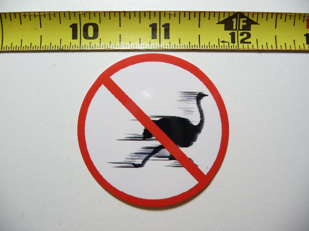 NO NOT ALLOWED SPEEDING DECAL STICKER JOB OCCUPATION WORK PROHIBITED