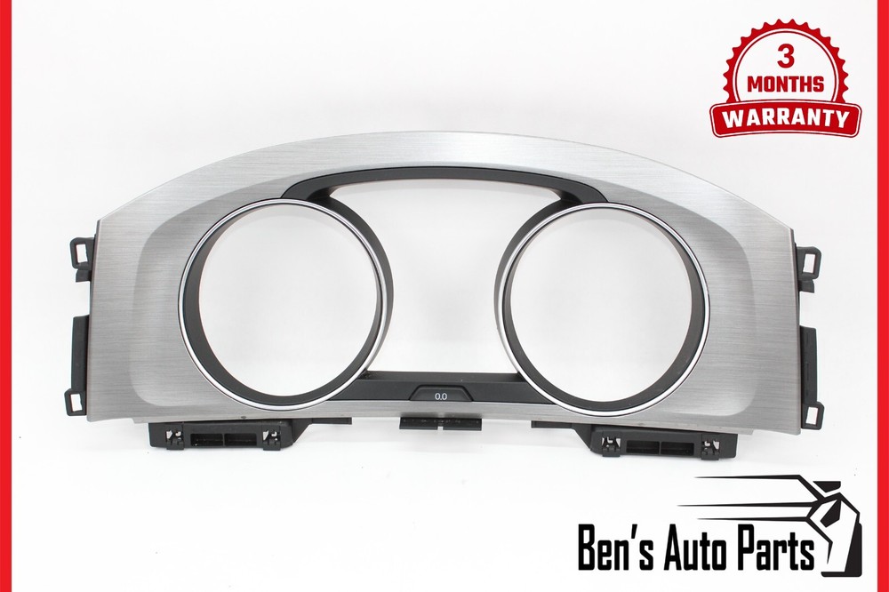 2015-2017 VOLKSWAGEN GOLF GTI MK7 CLUSTER GAUGE SPEEDOMETER BEZEL TRIM COVER